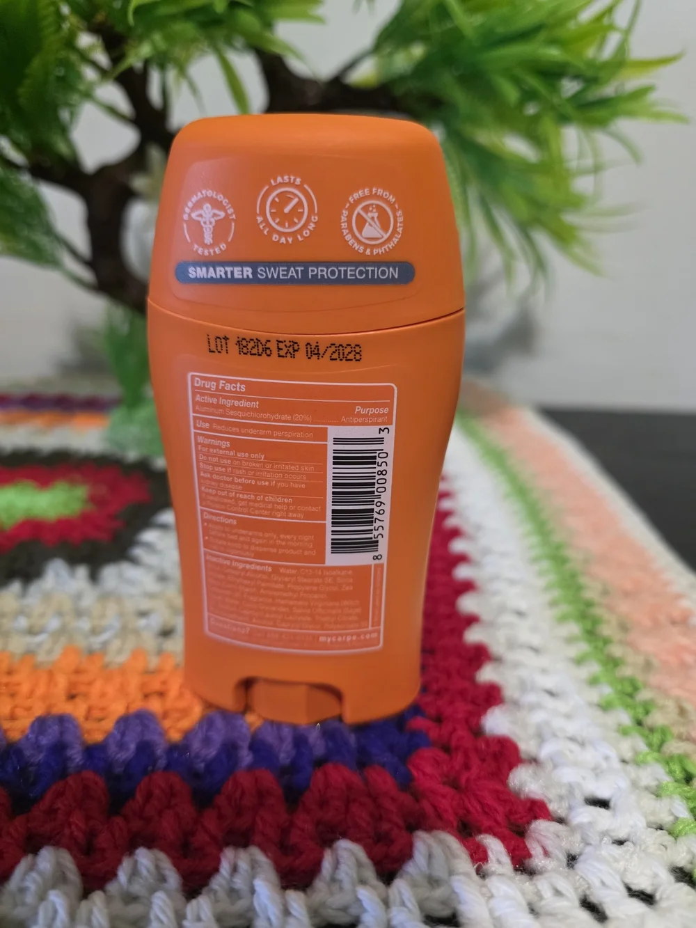 Carpe Mountain Breeze Antiperspirant Deodorant - Orange